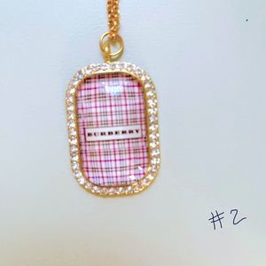 FabulouslyFitted | Gold Dog Tag Pendant Necklace